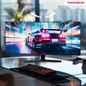 Monitor Gaming Thomson M34QG7Y14C, 34 inch, UWQHD, 240Hz, HDR10 - Img 9