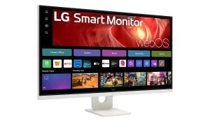 Monitor inteligent LG 32U721SA-W, 32, 4K UHD, HDR10, USB-C 65W, Alb - Img 8