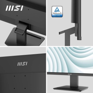 Monitor LCD VA Full HD 23.8 inch MSI Pro MP2412, 100Hz, Negru - Img 3