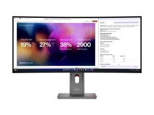 Monitor LED curbat Lenovo ThinkVision P40WD-40, 101.6 cm (40), 5K, 120 Hz