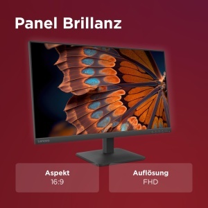 Monitor Lenovo L27-41 27 inch Full HD 100Hz IPS Raven Black - Img 6