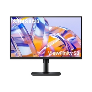 Monitor PC Samsung ViewFinity S8 27 inch 4K UHD IPS cu KVM Switch