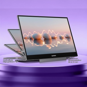 Monitor portabil Lenovo L16, 16 inch WUXGA, 60Hz, IPS, USB-C - Img 3