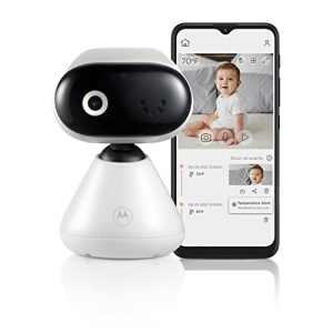 Monitor video pentru bebelusi Motorola Nursery PIP1000, Full HD 1080p, vedere nocturna, alb - Img 2