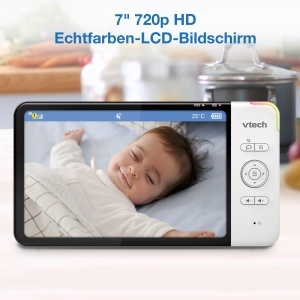 Monitor video pentru bebelusi VTech RM7764HD, 1080p, WiFi, 7 inch - Img 11