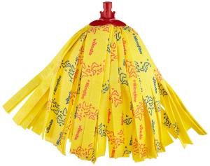 Mop de schimb Vileda SuperMocio Soft, 30 microfibra, galben