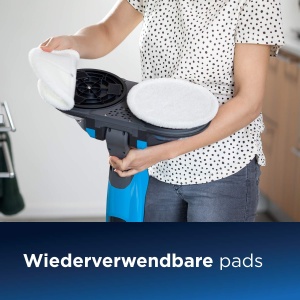 Mop electric Bissell SpinWave 20522 pentru suprafete dure, cu spray si paduri lavabile - Img 6