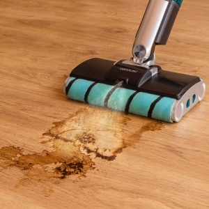 Mop electric Cecotec FreeGo Wash Twice Spray X-Treme autonomie 40 min baza auto-curatare rezervor dublu - Img 5