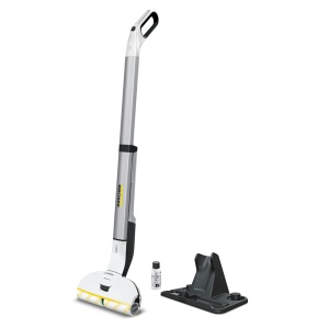 Mop electric Karcher EWM 2, fara cablu, autonomie 20 min, alb