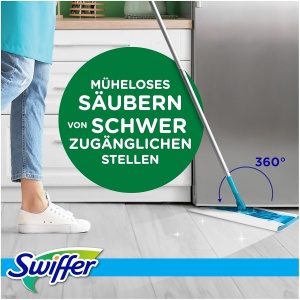 Mop umed Swiffer Starter-Set cu 1 mop si 6 lavete umede - Img 5