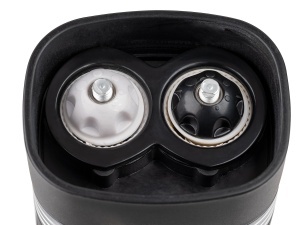 Moulineta 2in1 APS 40543 pentru Sare si Piper, Culoare Neagra, Cu Reglaj Granulatie - Img 4