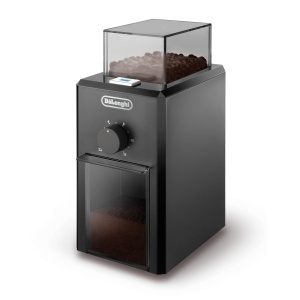 Moulineta de cafea DeLonghi KG79, capacitate 120g, 12 cesti, negru