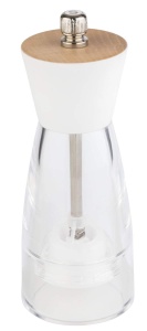Moulineta de Sare APS Frida - 6 x 15.5 cm, Inox si Capac din Lemn, Reglare Stufenlos - Img 2