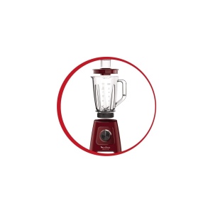 Moulinex Blendforce, 600 W, 2 viteze + functie de impuls, capacitate totala de 2 l, sistem de inchidere inteligent, curatare usoara, racire cu aer, 3 minute de amestecare continua LM420510 - Img 3