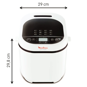 Moulinex Machine a OW210130 Pain Dore Bread Maker, Plastic, Alb - Img 2