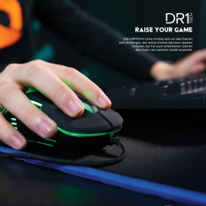 Mouse de gaming DR1TECH Guardian cu cablu - 7 butoane pentru pana la 3200 DPI - Design usor si durabil - Mouse de gaming ergonomic pentru PC/PS4/XBOX - Img 8
