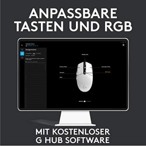 Mouse de gaming Logitech G203, 8000 DPI, RGB personalizabil, 6 butoane, negru - Img 10