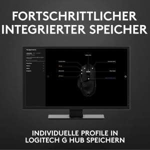 Mouse de gaming Logitech G502 HERO, 16000 DPI, RGB, 11 butoane, negru - Img 8