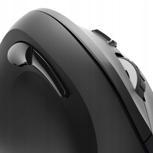 Mouse ergonomic Hama EMW-500L pentru stangaci wireless negru - Img 3