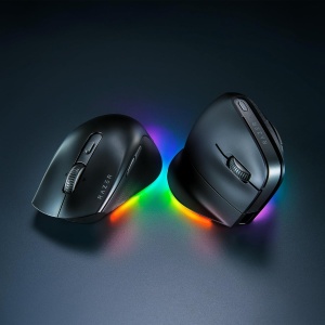 Mouse ergonomic vertical Razer Pro Click V2, wireless, negru, 30K senzor optic - Img 13