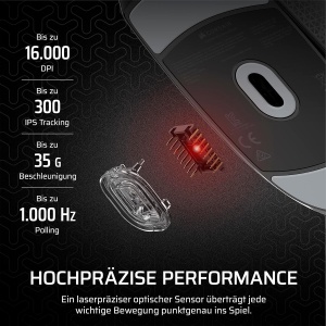 Mouse gaming Corsair M55, 16000 DPI, 55 g, negru - Img 5