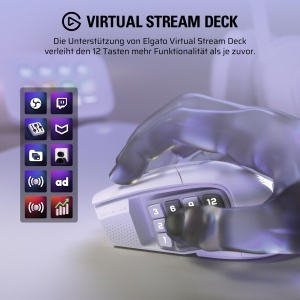 Mouse Gaming Corsair Scimitar Elite Wireless SE, 16 butoane, wireless, alb - Img 5