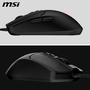 Mouse gaming MSI Forge GM100, 6400 DPI, RGB LED, 7 butoane, cablu USB 1.5 m - Img 4