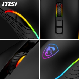 Mouse gaming MSI Forge GM300, senzor optic 7200 DPI, 7 butoane, iluminare RGB - Img 7