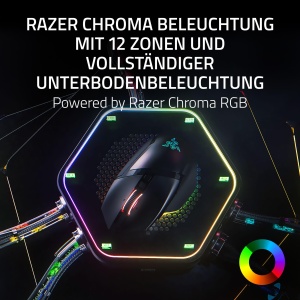 Mouse gaming Razer Basilisk V3 Pro 35K Phantom White, wireless, RGB, ergonomic - Img 6