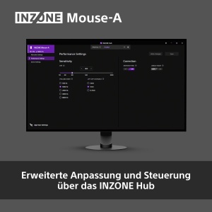 Mouse Gaming Sony INZONE Mouse-A, 8000Hz Polling, 30000 DPI, Negru - Img 9