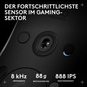 Mouse gaming wireless Logitech G PRO 2 LIGHTSPEED 44K DPI USB-C Negru - Img 4