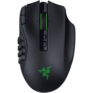 Mouse gaming wireless Razer Naga V3 Pro, 23 butoane programabile, senzor 50K DPI