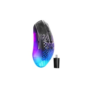Mouse Gaming Wireless SteelSeries Aerox 3 Gen 2, 68g, 26000 DPI, RGB - Img 12