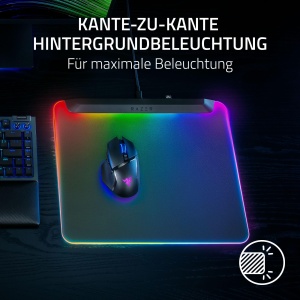 Mouse pad gaming RGB Razer Firefly V2 Pro, 15 zone iluminare, USB-C, negru - Img 5