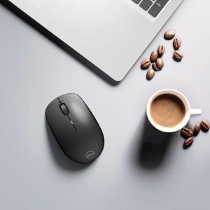 Mouse wireless Dell WM126 negru autonomie extinsa design ergonomic - Img 5