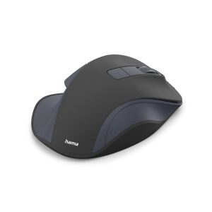 Mouse wireless Hama WM-500 ergonomic fara zgomot de clic 1600 DPI Negru - Img 3