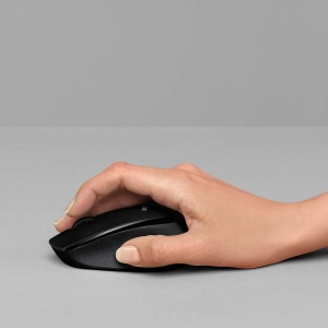 Mouse wireless Logitech B330 SILENT PLUS, negru, 1000 DPI, 10 m raza - Img 3