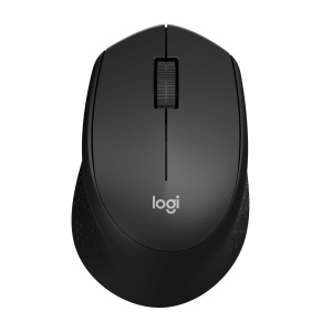 Mouse wireless Logitech M330 SILENT PLUS, design ergonomic, autonomie 24 luni