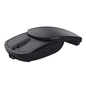 Mouse wireless pliabil Trust Zylo, 1000-2400 DPI, negru