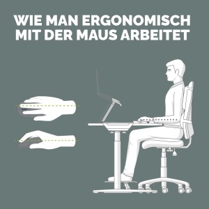 Mousepad ergonomic Fellowes Everyday cu suport pentru incheietura spuma memory albastru - Img 6