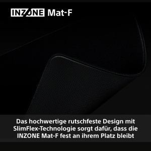 Mousepad Gaming Sony INZONE Mat-F, 480 x 400 mm, Negru, Rutschtfest - Img 4