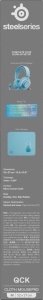 Mousepad SteelSeries QcK Aqua 320 mm x 270 mm Anti-Rutsch - Img 14
