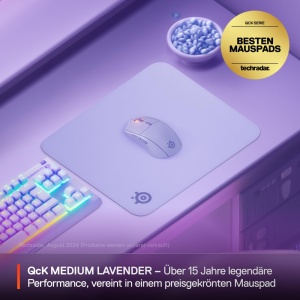 Mousepad SteelSeries QcK Lavanda Suprafata Microfibra Anti-Alunecare 320x270 mm - Img 2