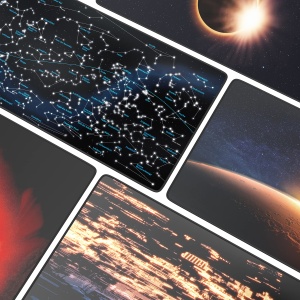 Mousepad XXL CSL 900x400 mm - Design Sternzeichen, Guma Antiderapanta, Material Textil - Img 6