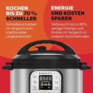 Multicooker Instant Pot Duo 30 3L 13 Programe Inox Silver - Img 5