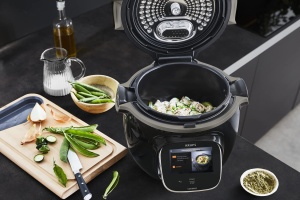 Multicooker Krups CZ912815 Cook4Me Touch, Plastic, 6 litri, Negru - Img 5