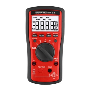Multimetru Digital Benning MM 2-2 TRUE-RMS, 1000 V, 10 A, 60 M