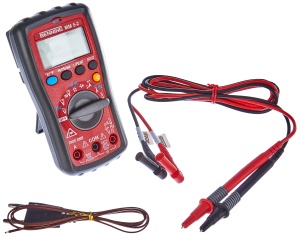 Multimetru Digital Benning MM 5-2 TRMS Voltsensor Temperatura RosuNegru - Img 3