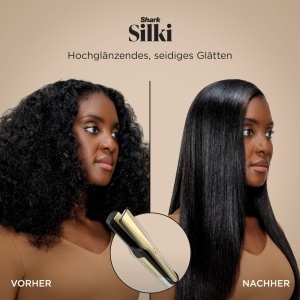 Multistyler Shark Glam cu 5 accesorii, hitzekontrollierte ceramica, finisaj lucios - Img 6