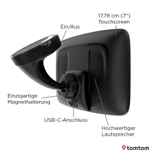 Navigator auto TomTom GO cu display de 7 inch, actualizari Wi-Fi, trafic in timp real - Img 8